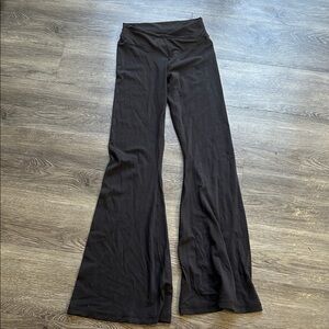Black Flared Pants